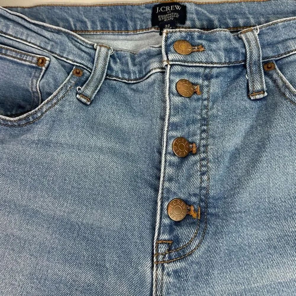 J. Crew Women’s Essential straight jean in all-day stretch size 32 - Picture 6 of 9